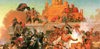 La caída de Tenochtitlán
