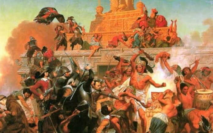 La caída de Tenochtitlán