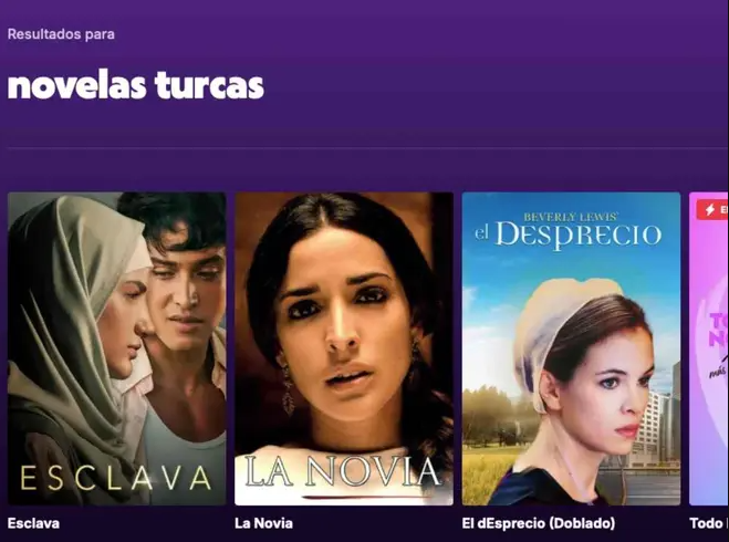 Novelas turcas en Tubi