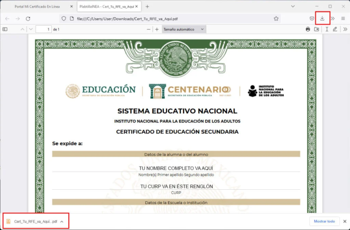 donde tramitar certificado de secundaria