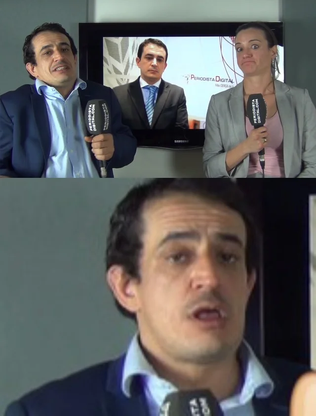 Captura del polémico video de 2017 que marcó el inicio de la decadencia del economista Simón Pérez.