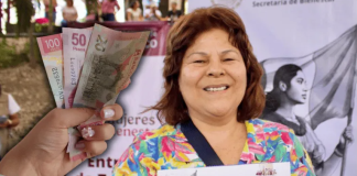 Calendario pensión mujeres bienestar