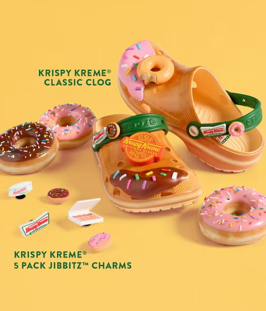 Crocs y Krispy Kreme
