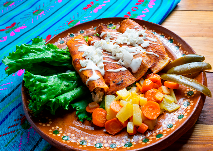 Enchiladas Queretanas