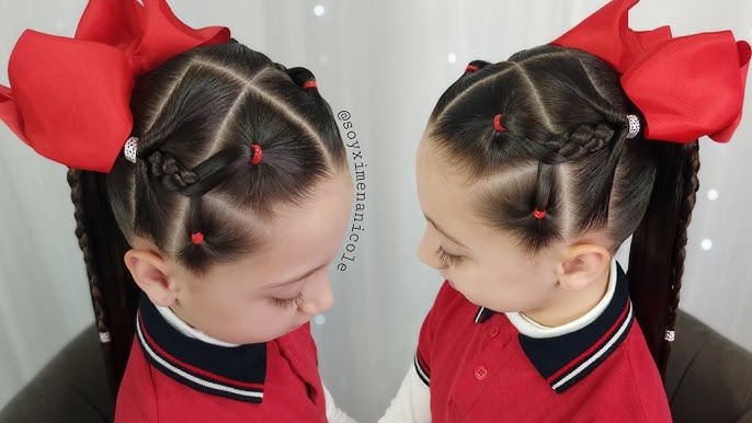 Peinados para el regreso a clases- 5 ideas fáciles y bonitas para que tus peques brillen con confianza