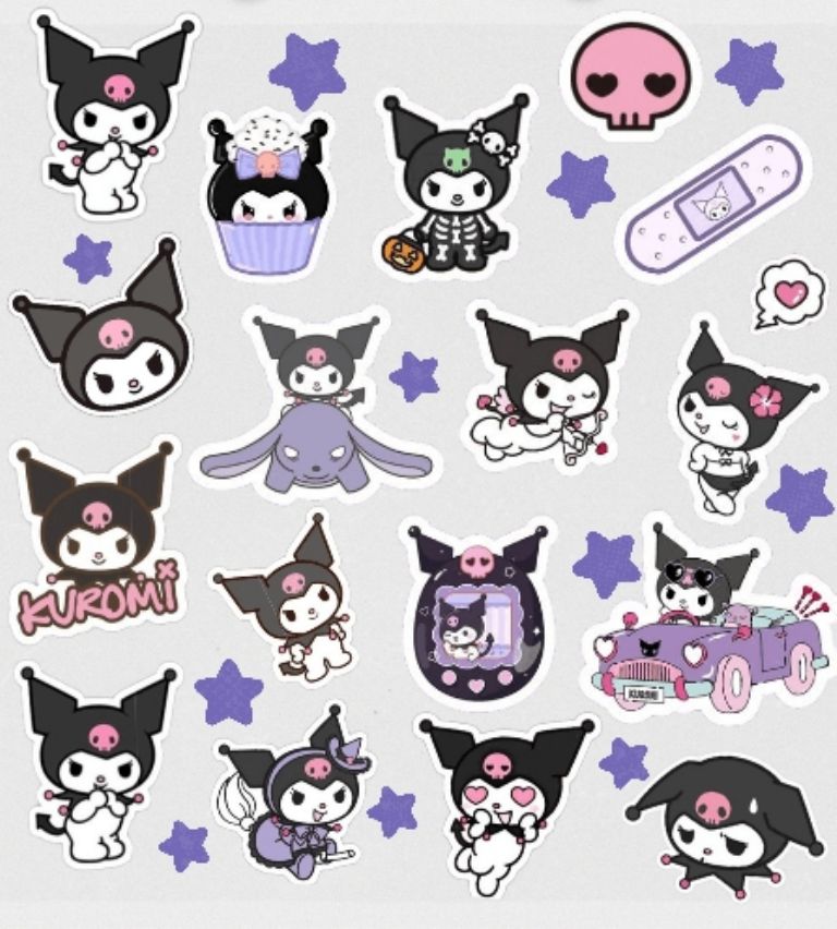 Imprimir dibujos de Kuromi para colorear | Arte 2