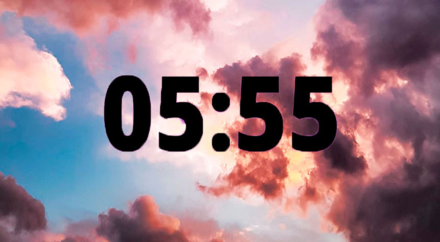 Hora 5:55