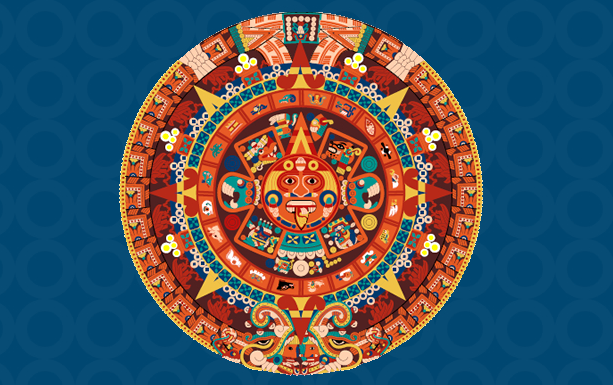La Piedra del Sol, también llamada Calendario Azteca