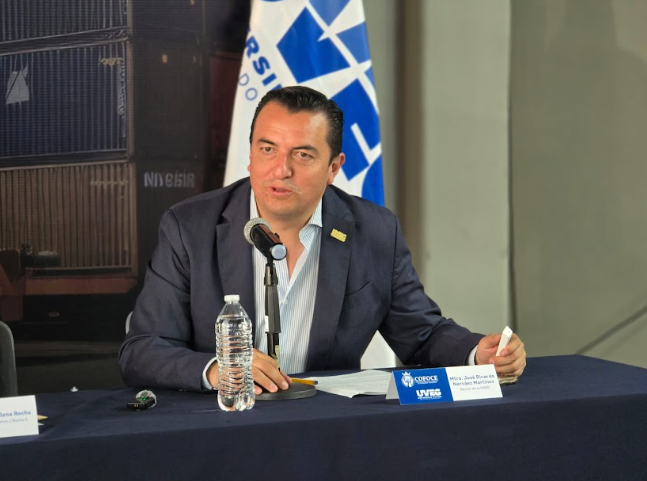 Rector de la UVEG, Mtro. José Ricardo Narváez Martínez