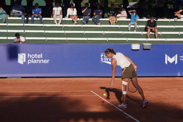 Emociona torneo de tenis WTA 125