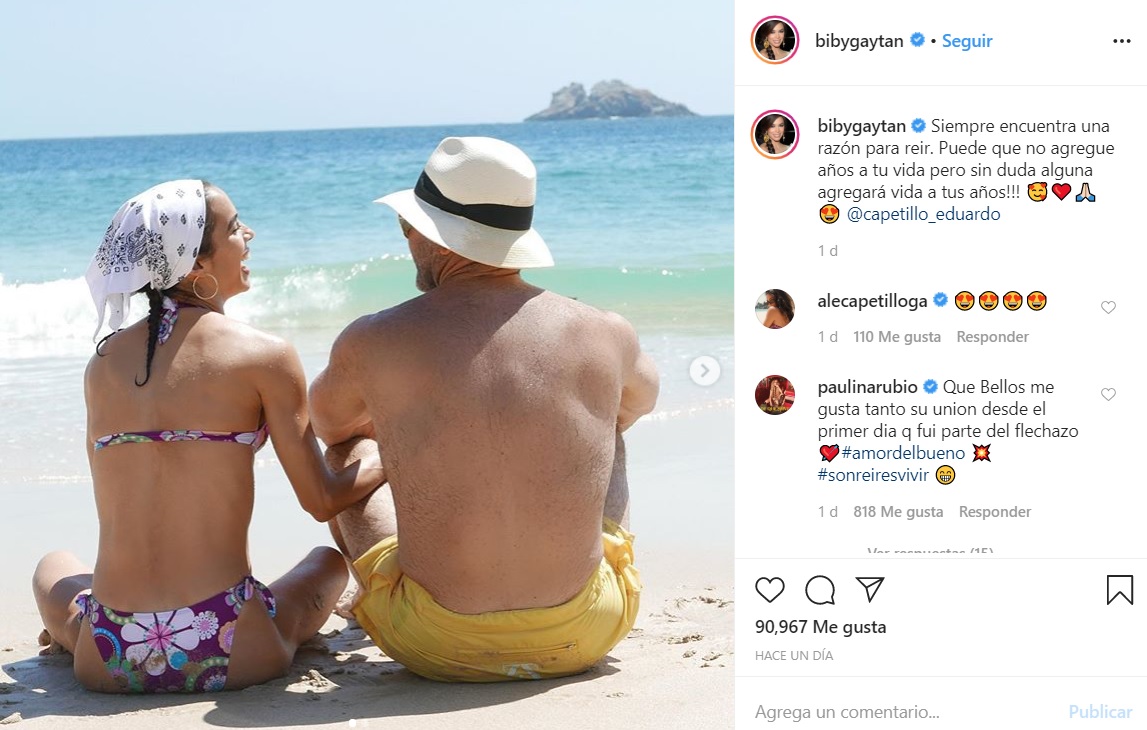 Fotos de Biby Gaytán en bikini