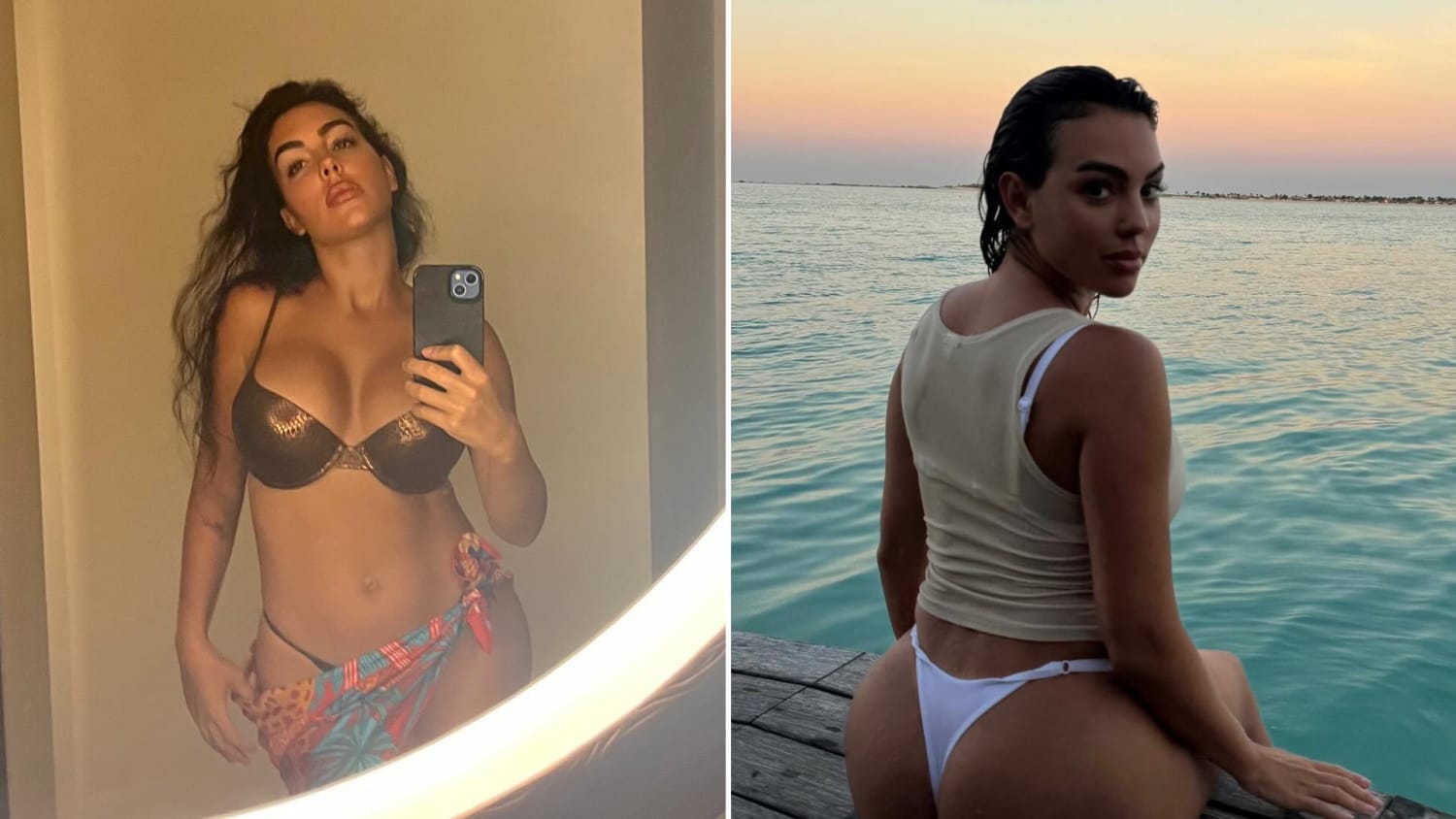 Fotos de Georgina Rodríguez en bikini