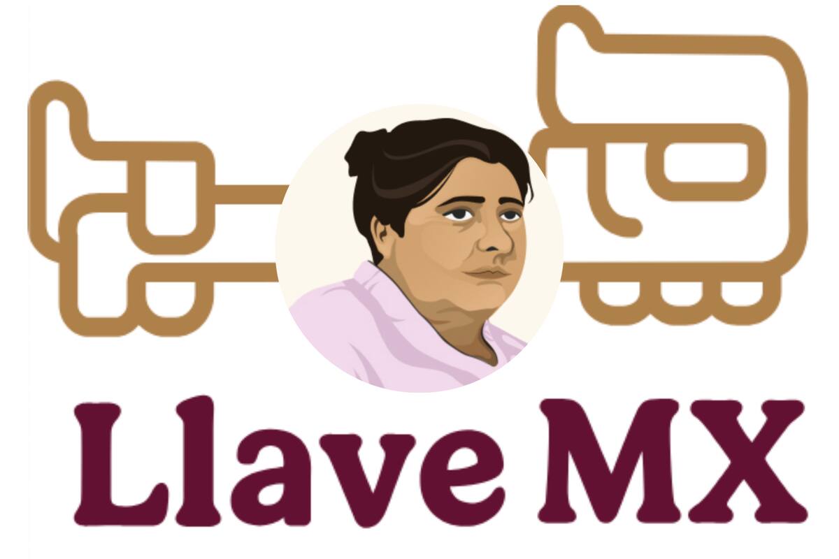 Logo de Llave MX, requisito indispensable para el registro en línea de la Beca Rita Cetina.