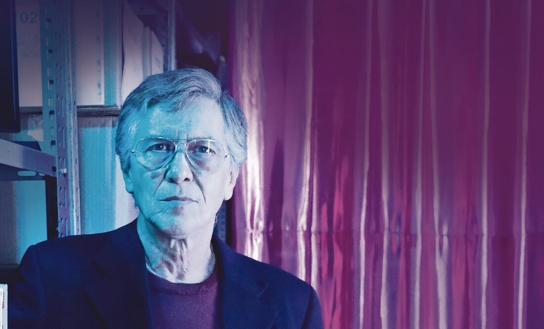 Retrato de Rafael Sánchez Navarro, actor mexicano de cine, teatro y televisión.