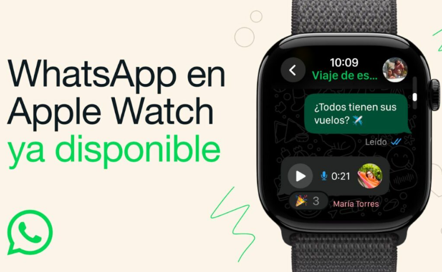 WhatsApp llega al Apple Watch