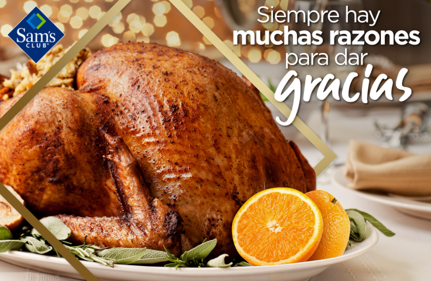 Pavo ahumado en Sam´s Club
