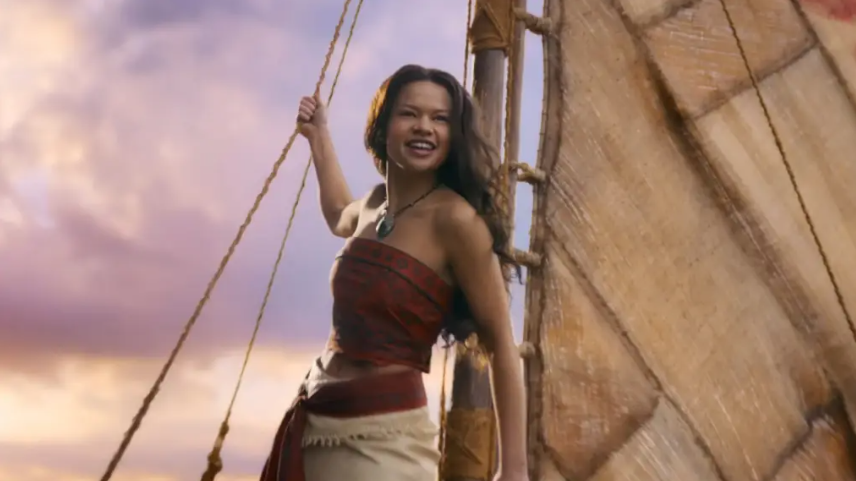 Catherine Laga’aia es Moana