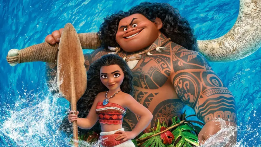 Moana y Maui