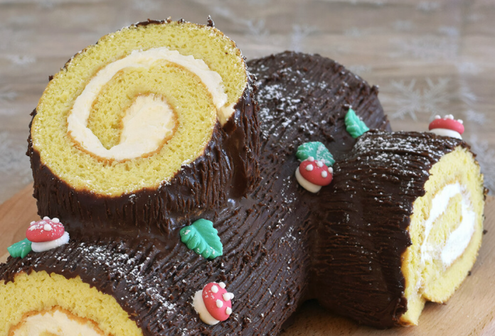 Cómo hacer el tronco navideño (Bûche de Noël)