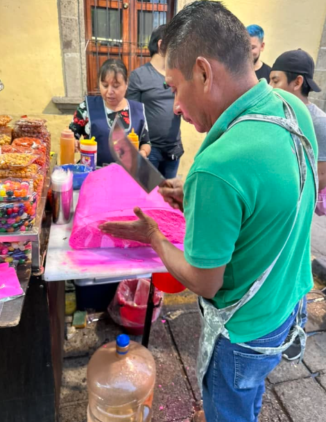 Turrón rosa