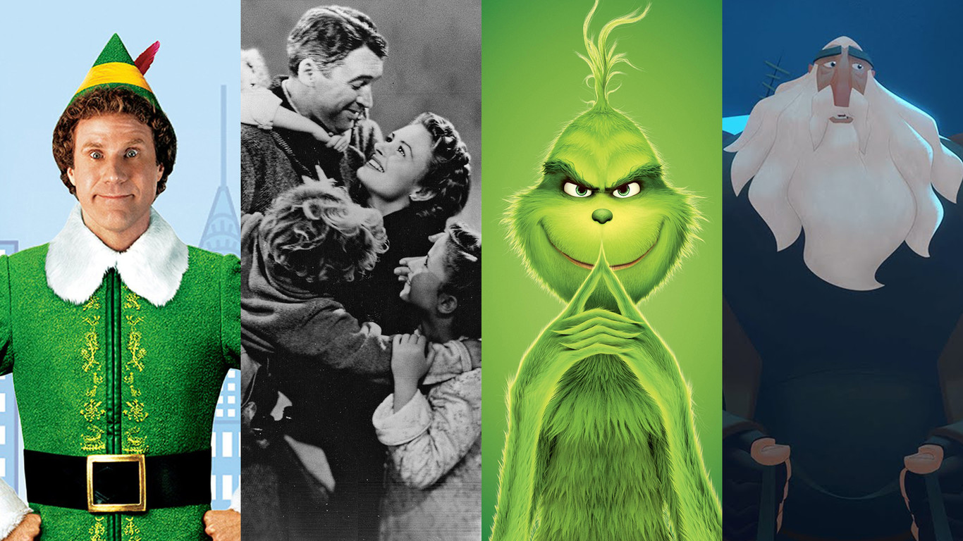 Personajes de 'Frozen' y 'El Grinch', ejemplos de películas de Navidad 2025 en Disney+.