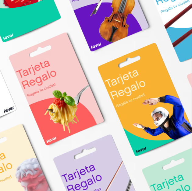tarjetas de regalo y las experiencias personalizadas