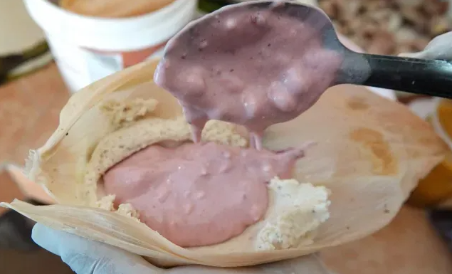 Masa del tamal dulce
