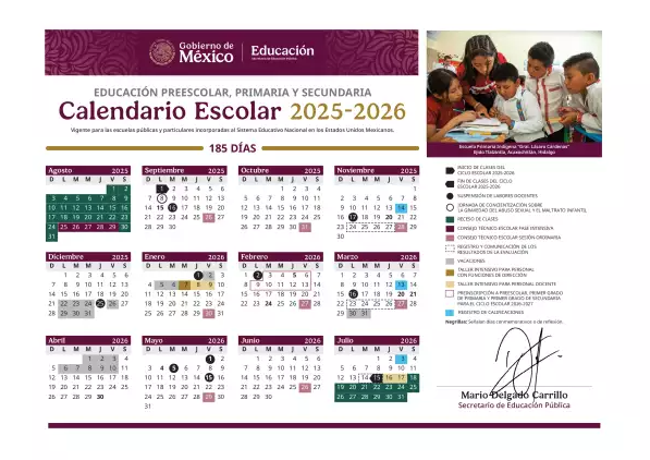 El Calendario Escolar de la SEP: Dos Semanas de Vacaciones