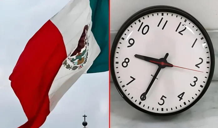 Reloj en un contexto mexicano, simbolizando el cambio de horario de verano en México y sus implicaciones.