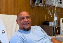 Roberto Carlos recibe el año hospitalizado
