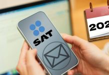 Olvidé mi contraseña del SAT y no tengo firma electrónica: cómo recuperarla en 2026 Símbolo de advertencia sobre un calendario, representando las multas por no presentar a tiempo la Declaración Anual SAT 2026.