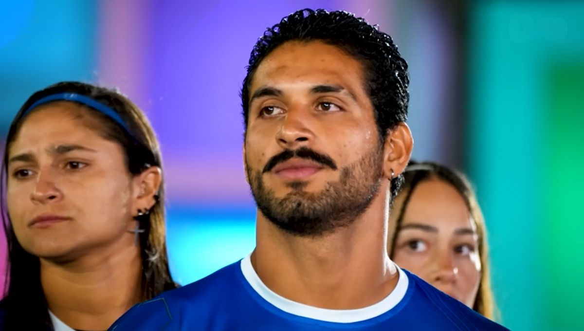 Alejandro 'El Doberman' Aguilera, el atleta eliminado de Exatlón México este domingo 22 de febrero.