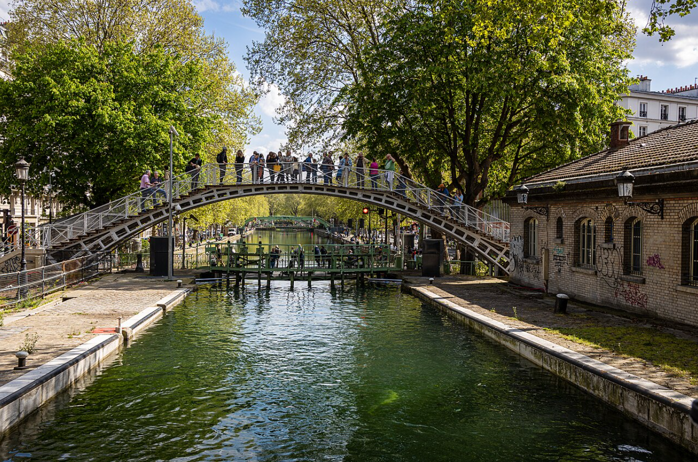 El Doble Filo de la Gentrificación en el Canal Saint-Martin