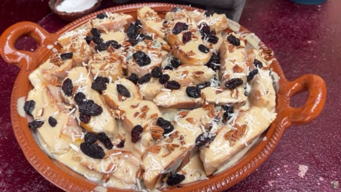Receta auténtica de capirotada de tres leches estilo Sinaloa