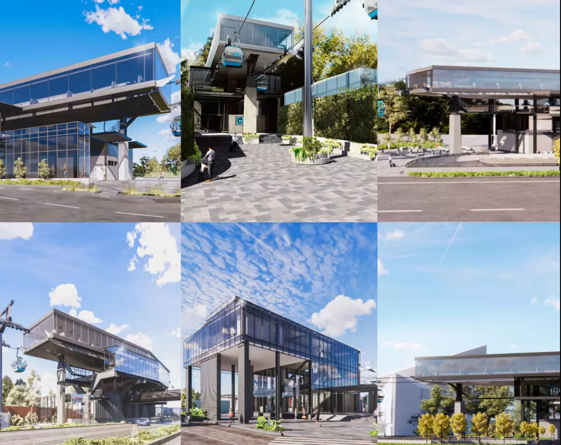 Estaciones del Cablebús Línea 3 Chapultepec