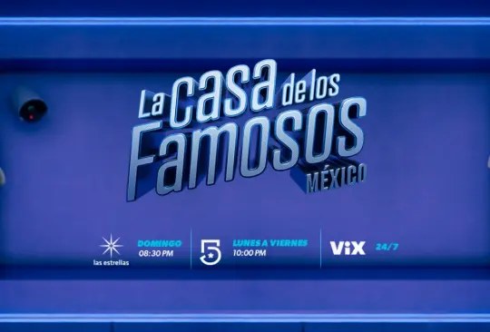 Interfaz de la app ViX mostrando las cámaras 24:7 de La Casa de los Famosos.