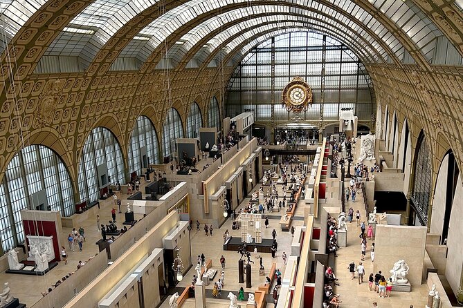 Una captura de pantalla mostrando el proceso de reserva online para una entrada gratuita al Museo de Orsay el primer domingo del mes.