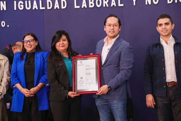 Corregidora recibe certificación en Igualdad Laboral y No Discriminación