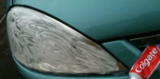 ¿Cómo limpiar los faros amarillos del coche con pasta de dientes?