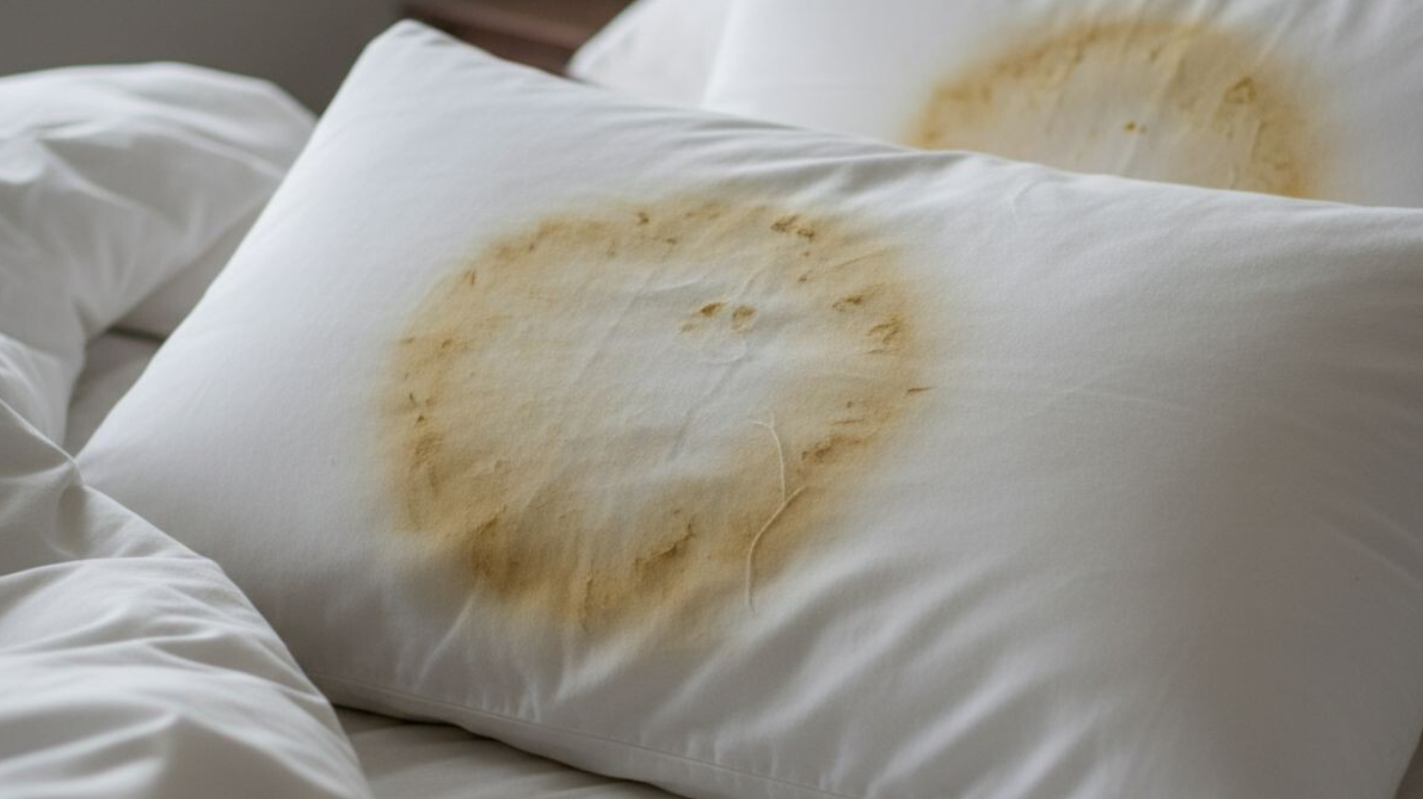 ¿Por Qué se Ponen Amarillas las Almohadas?