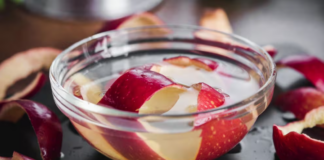 ¿Qué pasa en tu cuerpo si tomas agua de cáscara de manzana antes de dormir?