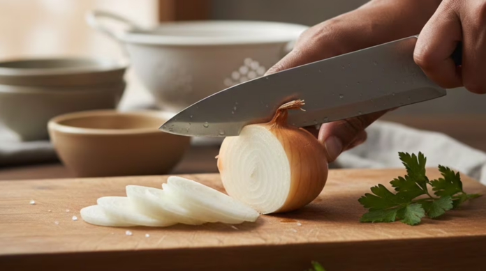 El truco definitivo para que la cebolla no te haga llorar nunca más