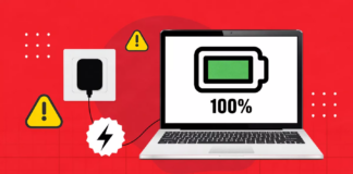 ¿Qué pasa si dejas el cargador de la laptop conectado cuando ya está al 100%?