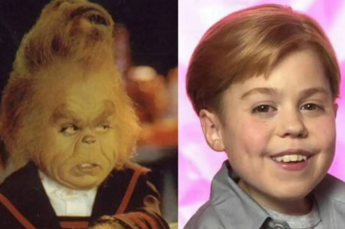 ¿Quién fue el actor que interpretó al niño Grinch en la película de Jim Carrey?