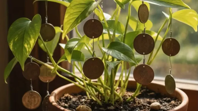 Para qué sirve poner una moneda en la base de la maceta de tus plantas