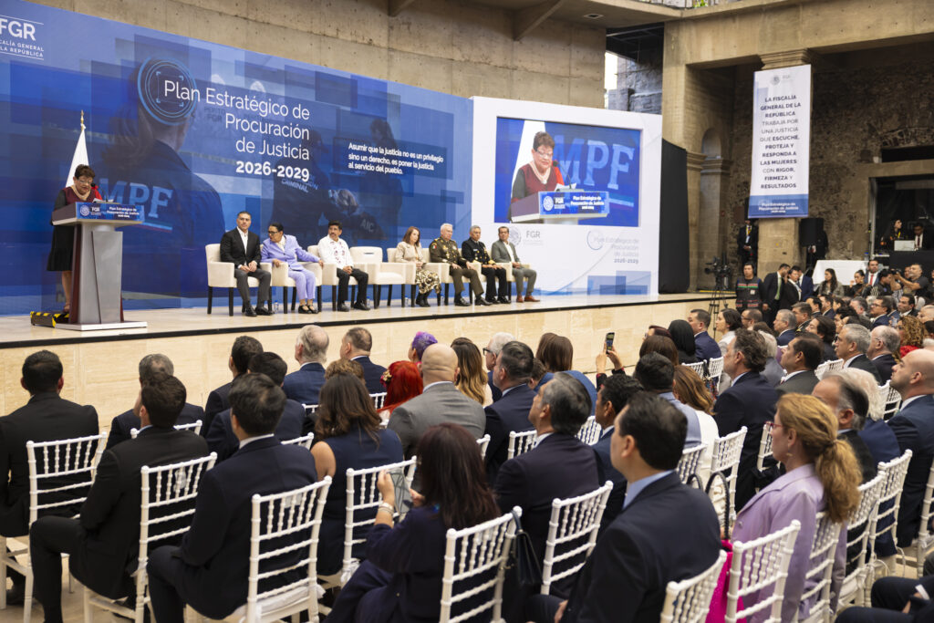 Mauricio Kuri asiste a la presentación del Plan Estratégico de Procuración de Justicia 2026–2029