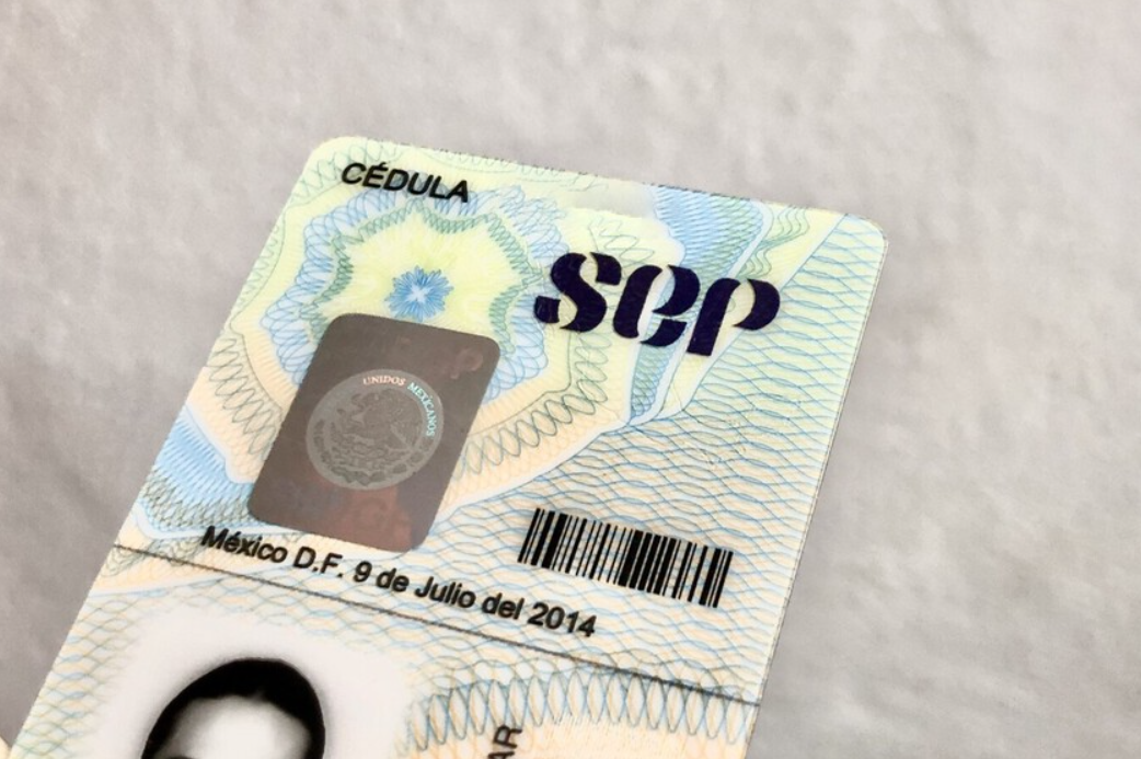 Duplicado de cédula profesional