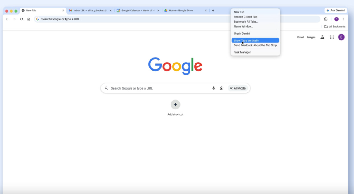 Cómo Activar las Pestañas Verticales en Chrome