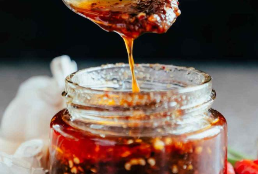 Los Ingredientes para la salsa macha