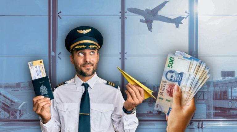 ¿Cuánto gana un piloto aviador en México en 2026?